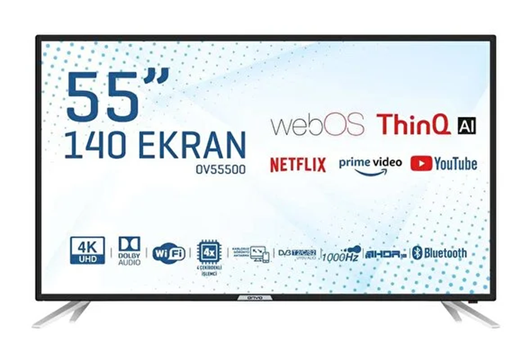 Onvo OV55500 4K Ultra HD 55